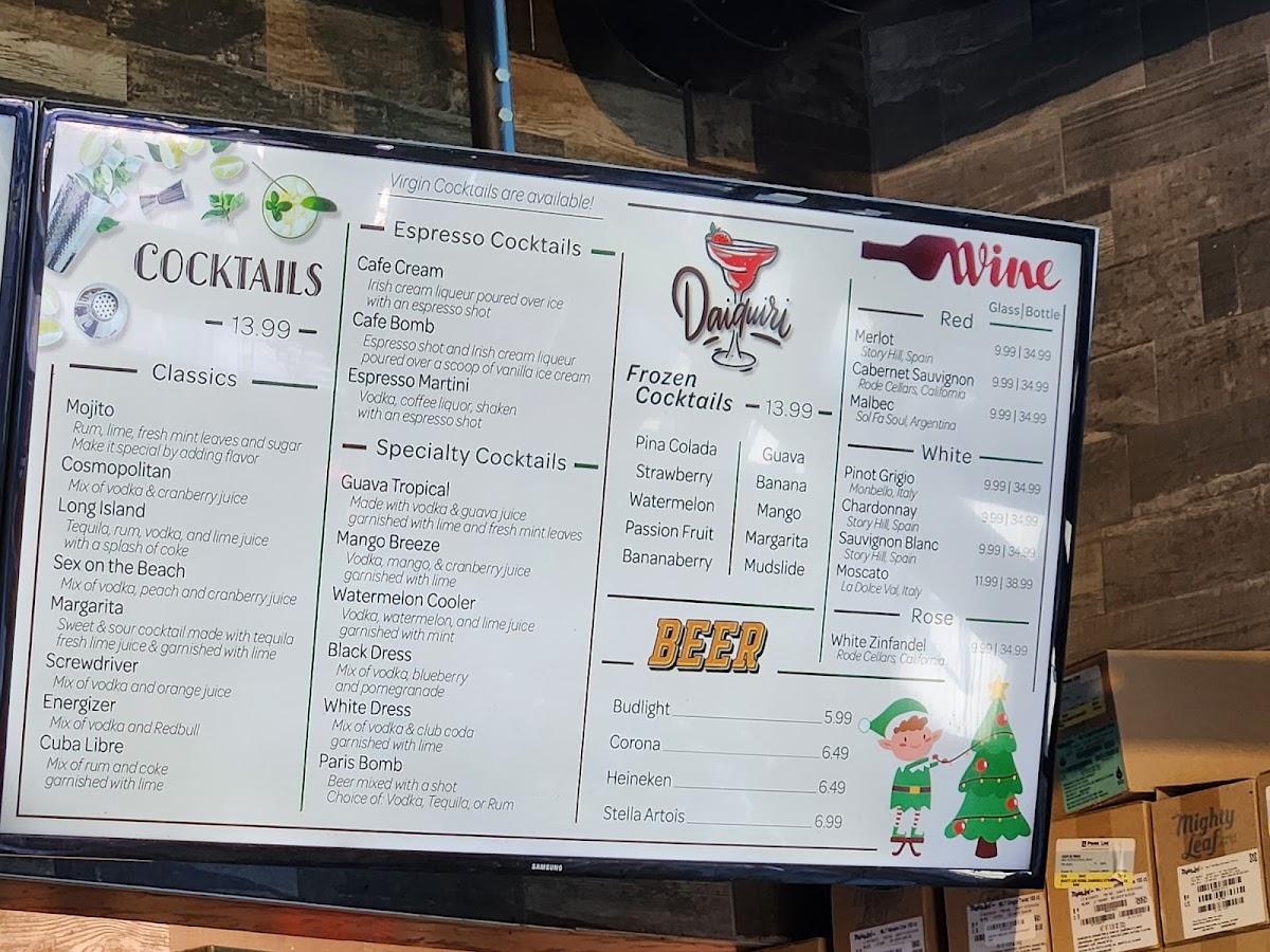 iCafe de Paris Menu - Image 5